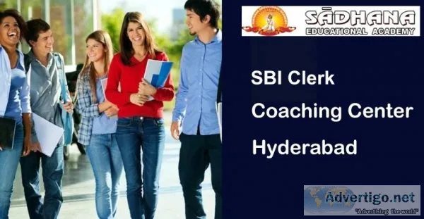 Sbi clerk couching center in hyderabad