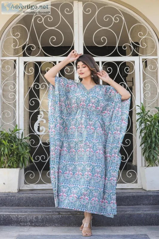 Dreamy cotton nightwear for women at jaipuri adaah