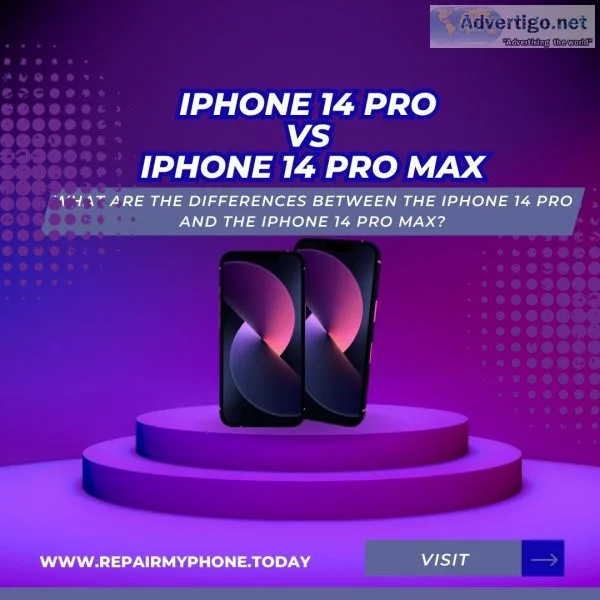 What are the differences between the iphone 14 pro and the iphon