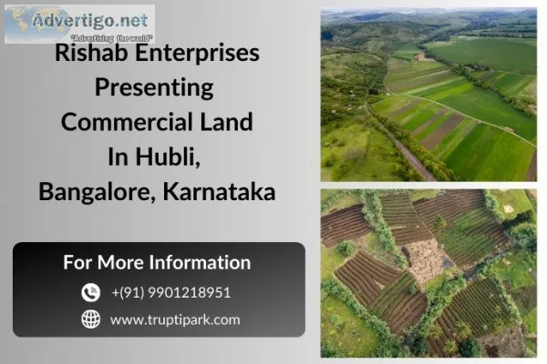 Looking for commercial land for sale in hubli