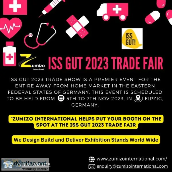 Are you participating in iss gut 2023 trade fair?