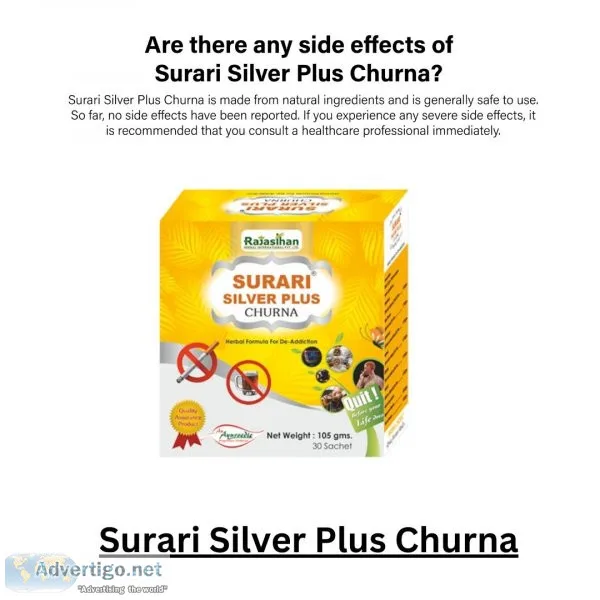 Rajasthan herbals surari silver plus churna for de-addiction