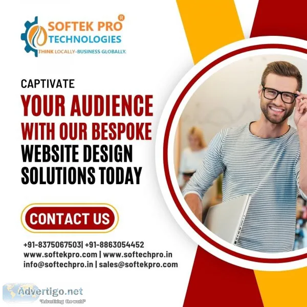 Captivate your audience with our bespoke website design solution