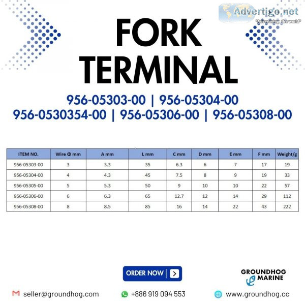 High quality boat marine fork terminal // stainless steel fork t