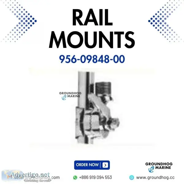 Marine boat rail mount // boat equipment hardware // marine rail