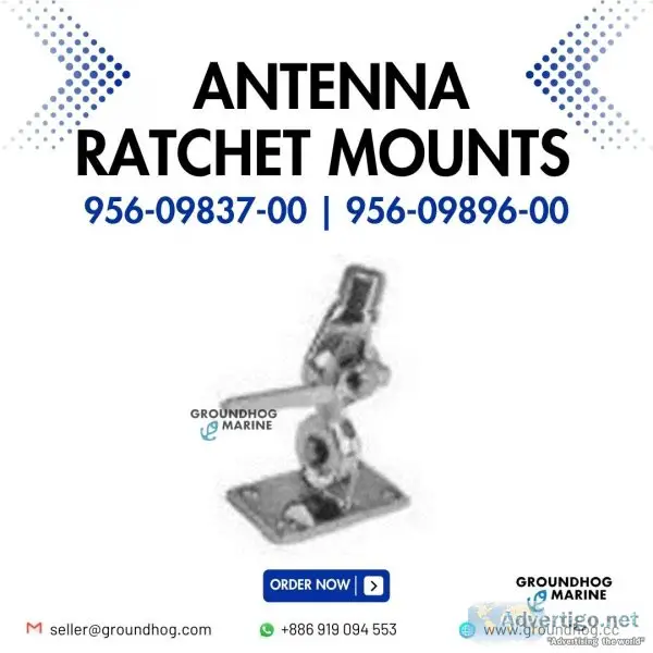 High quality marine boat antenna ratchet mount // stainless stee