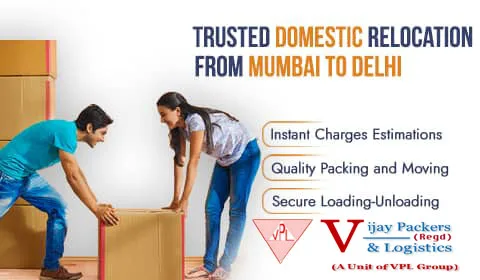 Best rating packers and movers mumbai to delhi charges cost