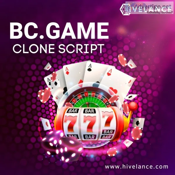 Become a pioneer: own your bcgame clone script today