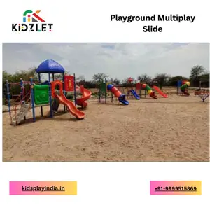 Playground multiplay slide - where slides meet adventure
