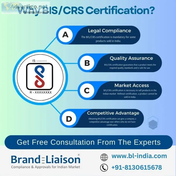 No 1 bis certification services in indian market