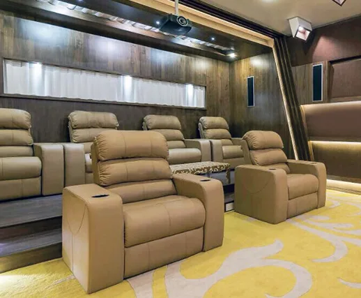 Get the best deal on home theatre recliners in india