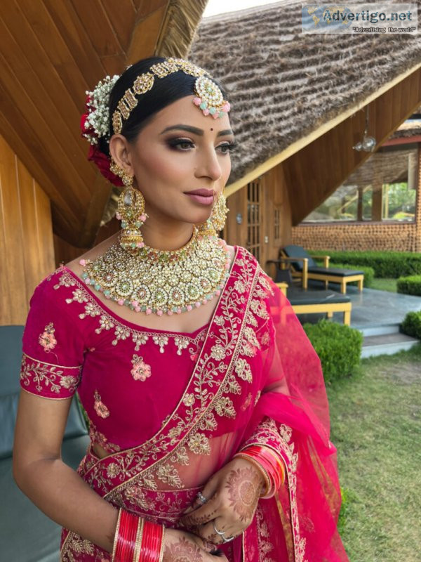 Wedding makeup look lovely and feel exceptional