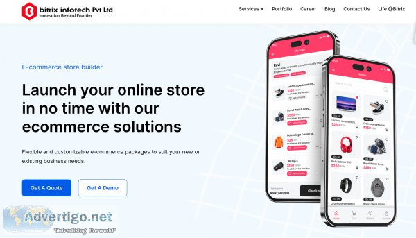 Launch your e-commerce business with our advanced e-commerce clo