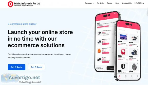 Launch your e-commerce business with our advanced e-commerce clo