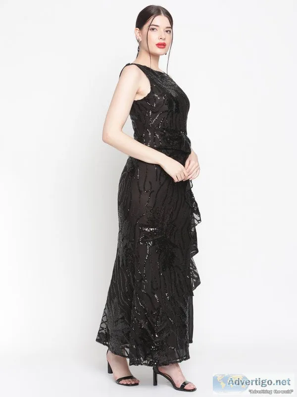 Elevate your party look: buy exquisite party wear gowns online