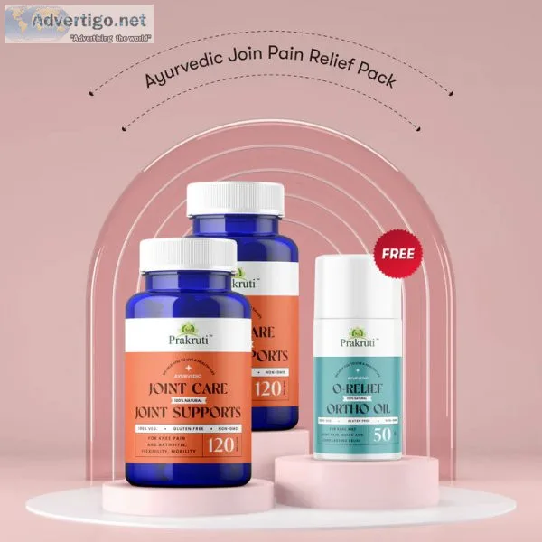 Joint pain relief pack: for quick relief from muscle & joint pai
