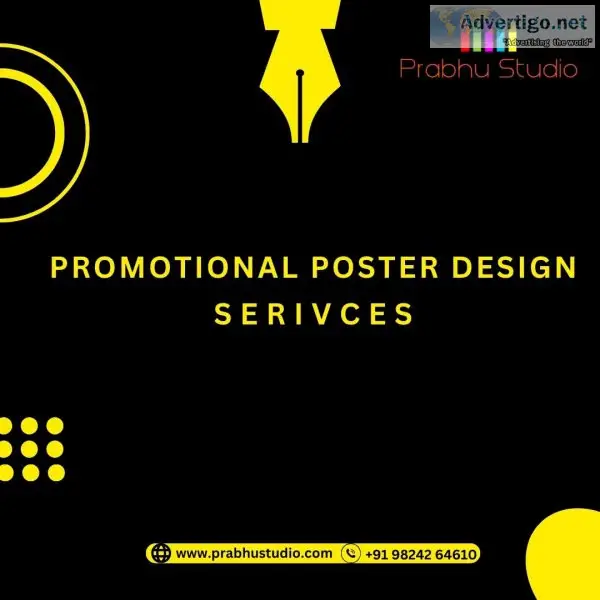 Elevate your brand with professional poster design services