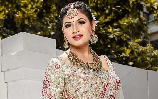Bridal look