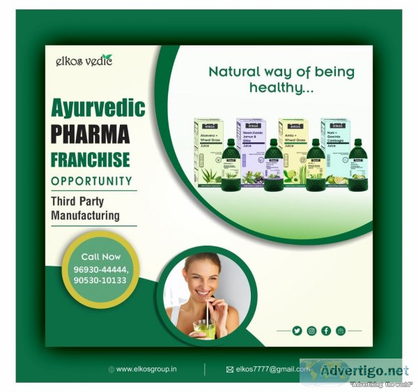 Top ayurvedic pcd franchise company in india