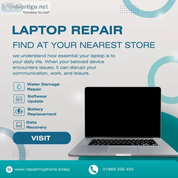 Experts of laptop repair services in bicester- repair my phone t