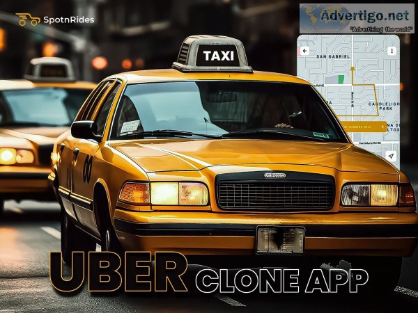 Spotnrides uber clone app for business
