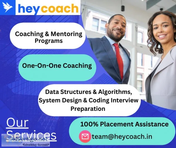 Advanced mentoring and coaching programs to maangnify your skill
