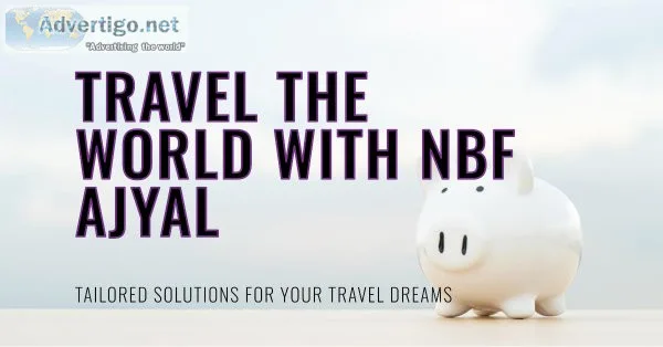 Exclusive travel loans for young emiratis at nbf ajyal