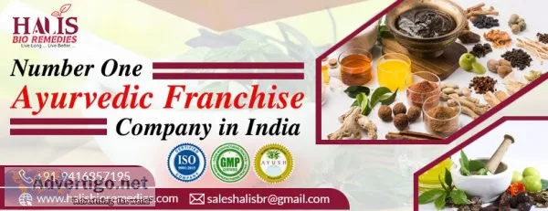 Number one ayurvedic franchise company in india