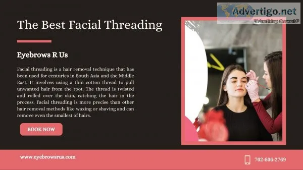 Facial threading near me in las vegas