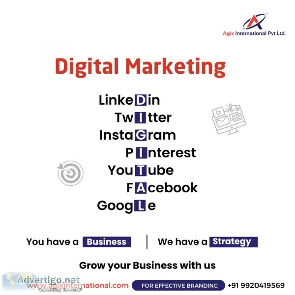 Explore digital campaign strategies with agix international pvt 