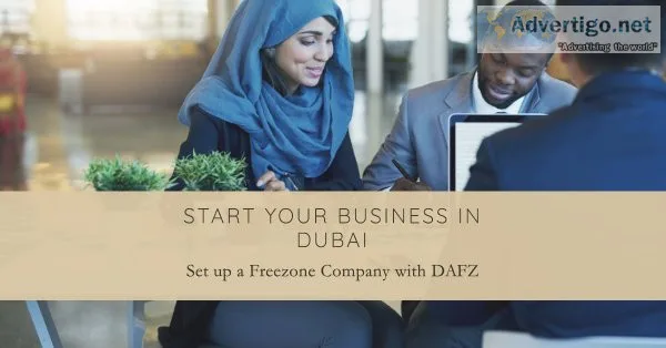 Setup freezone company in dubai with dafz