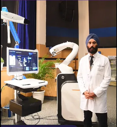 Most advanced robotic knee replacement surgery