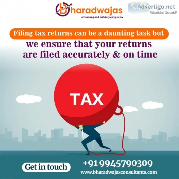 Professional tax return filing service provider in bangalore