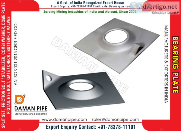 Bearing plate manufacturers exporters wholesale suppliers in ind