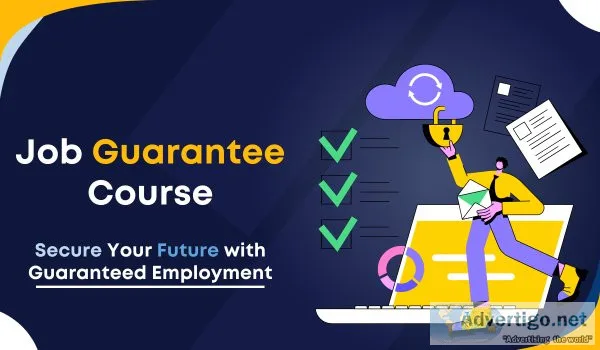 Your career, our promise: 100% job guarantee courses await