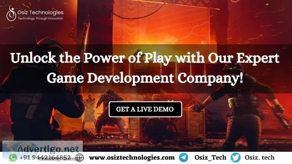 Cutting-edge game development company