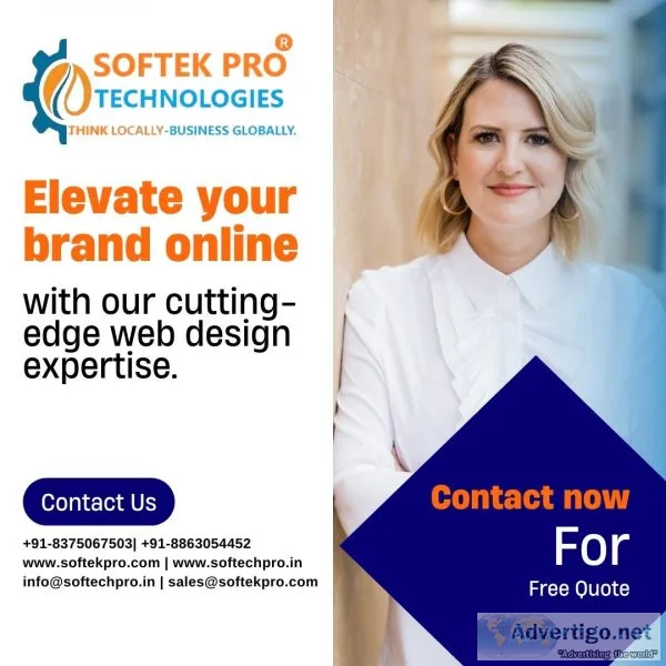 Elevate your brand online with our cutting-edge web design exper
