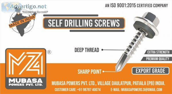 Self drilling screws