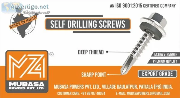 Self drilling screws