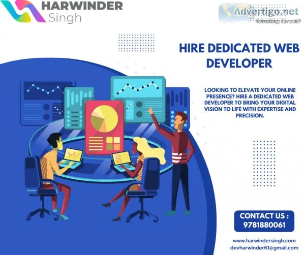 Hire dedicated web developer