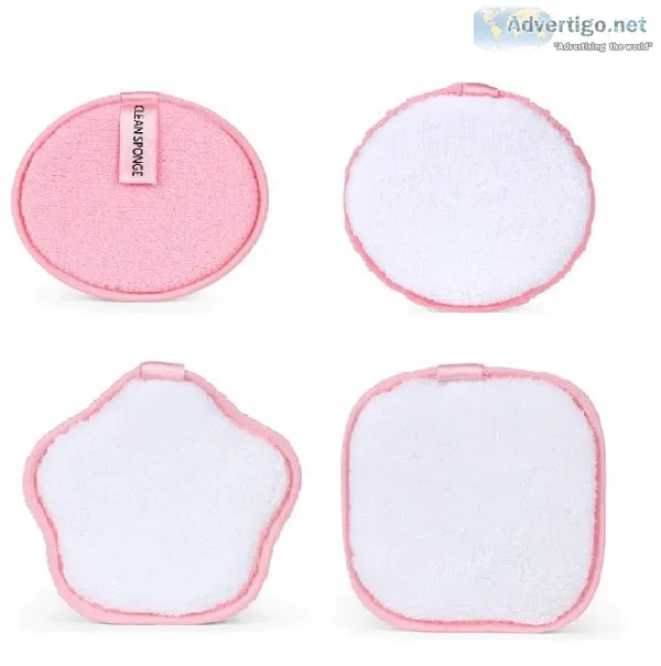 Reusable cotton makeup remover pads for face from cilios