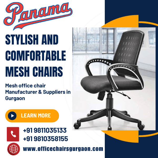 Shop the best high-quality mesh chairs in gurgaon