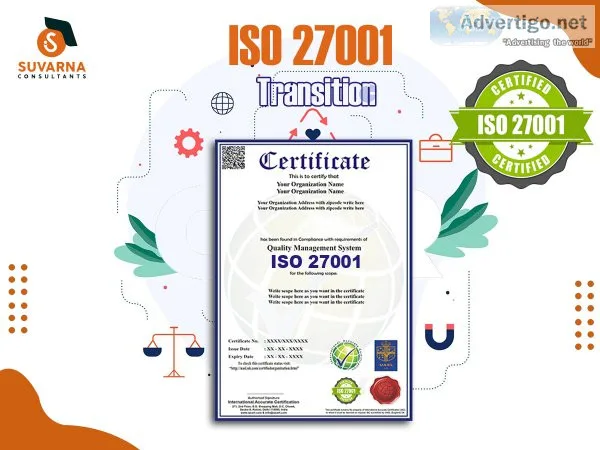 Elevate your organization with suvarna consultants iso 9001 cert