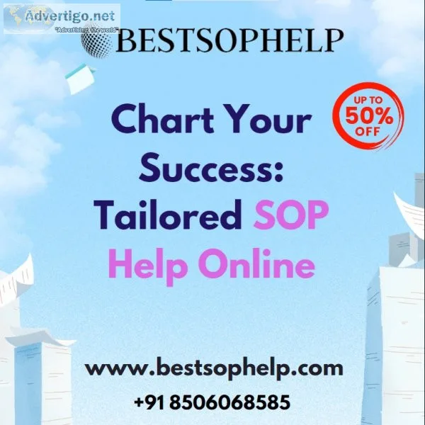 Chart your success: tailored sop help online