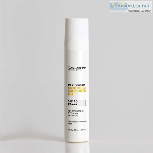 Kosmoderma photo protect sunscreen enriched with propylene glyco