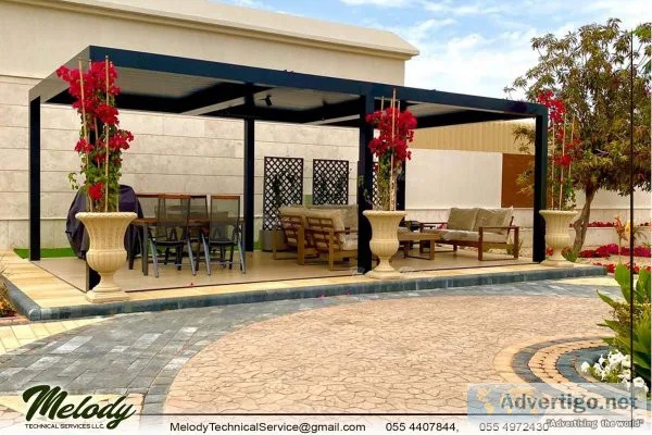 Aluminium pergola dubai