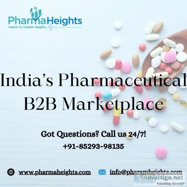 india pharmaceutical b2B marketplace
