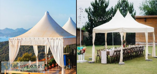 Tents on rental for events