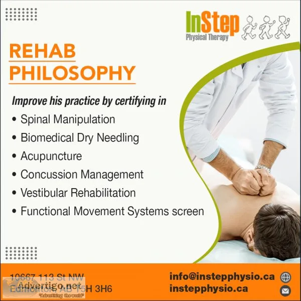 Concussion physiotherapy edmonton | in step physical therapy edm