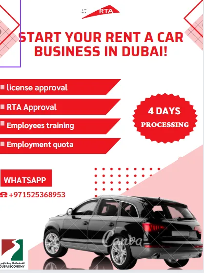 Get your own car rental business setup in dubai 